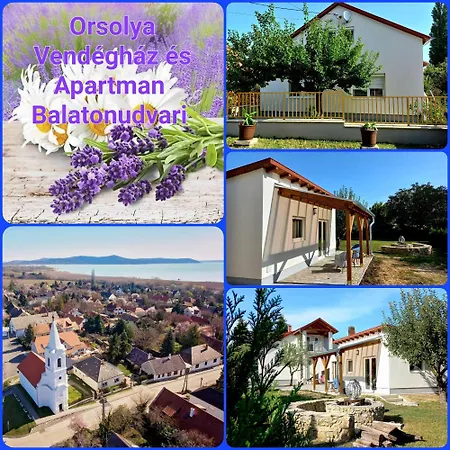 Апартаменты Orsolya Vendeghaz Балатонудвари